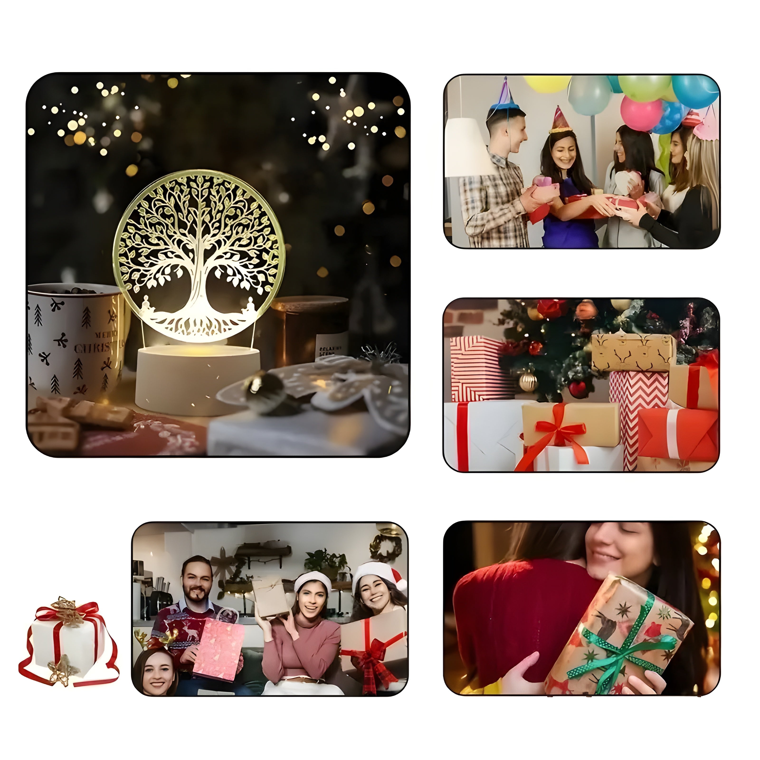 DreamGlow - Lampe LED 3D pour un éclairage élégant dans la chambre à coucher