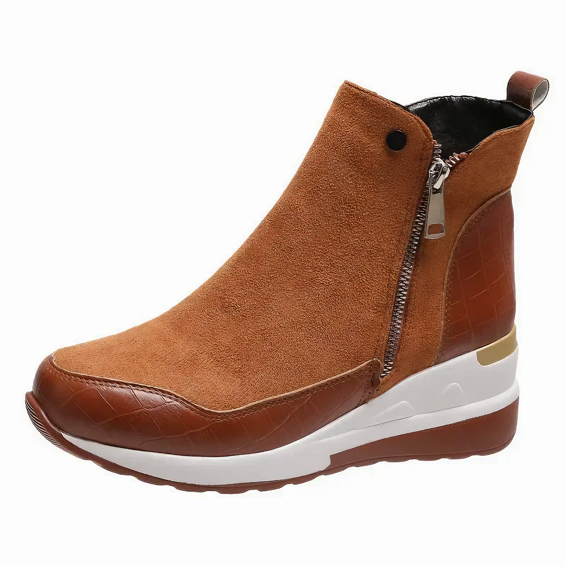 Bottines en daim élégantes Jasmine