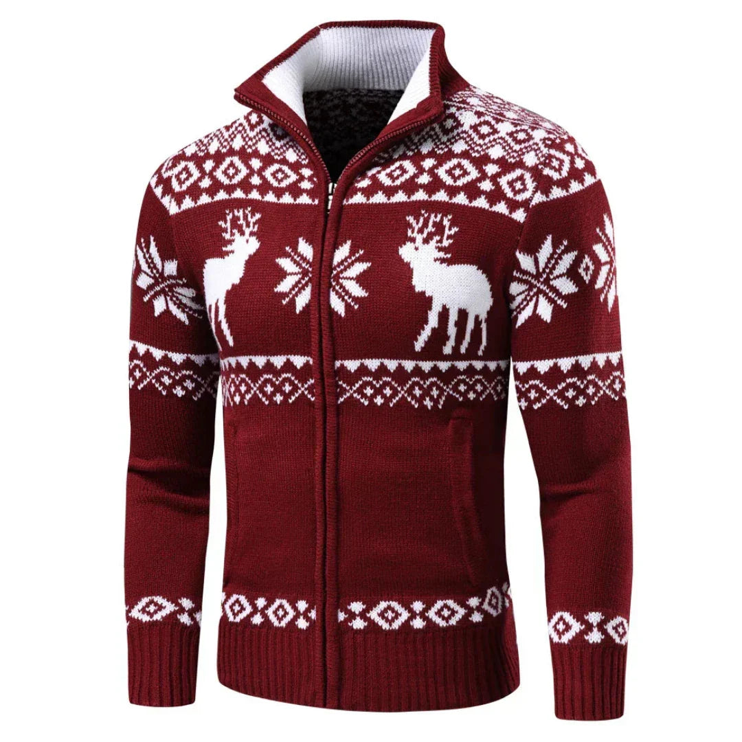 Jason | Veste en tricot chaude pour homme