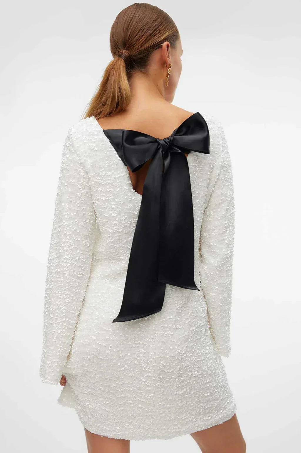 Robe pailletée Frida avec un twist bande