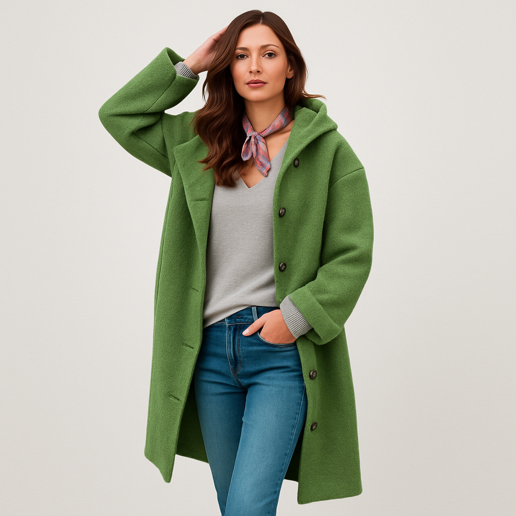 Veronica| Manteau Rainproof d'Hiver Trench