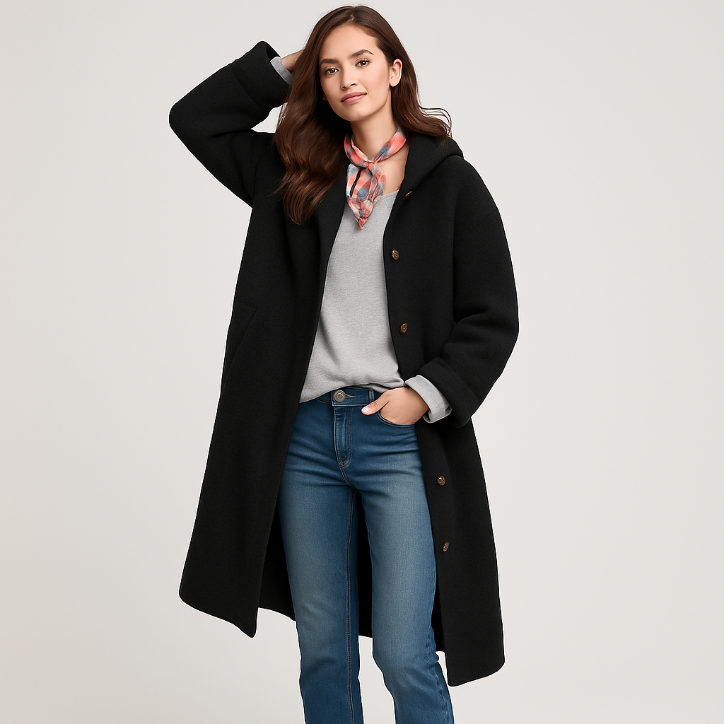 Veronica| Manteau Rainproof d'Hiver Trench