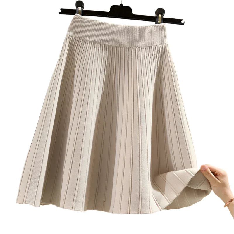 Claire - Jupe midi en A-line d'élégance sans effort