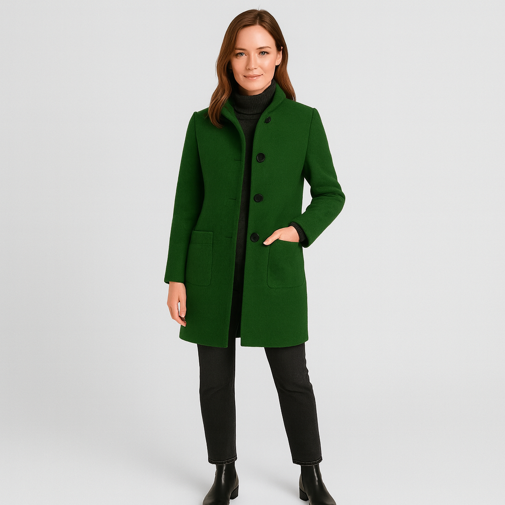 Virella | Manteau oversize en melange de laine de haute qualité