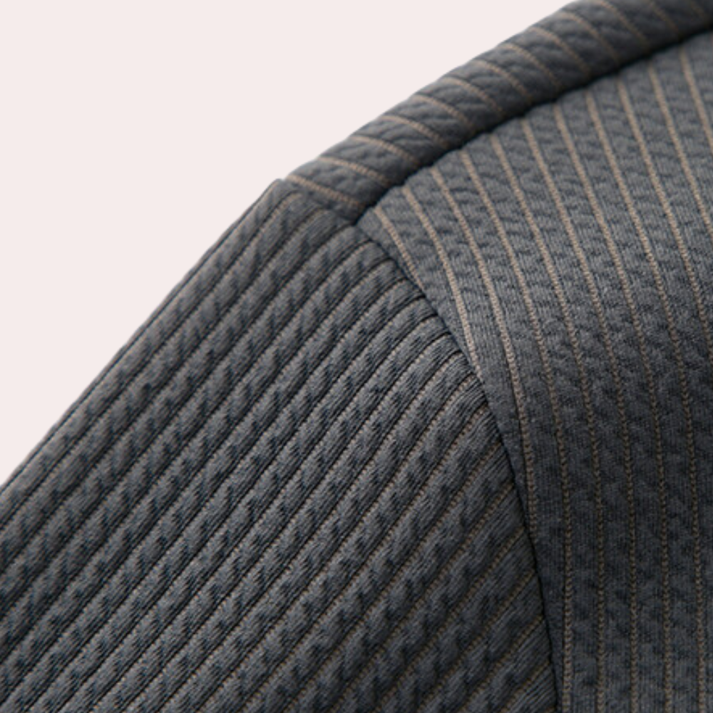 Pull slim à fermeture éclair carrée confortable et élégant pour homme Martin