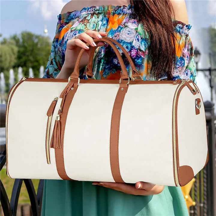 Ida | Sac de voyage unisexe en toile - Élégant et pratique pour les voyages