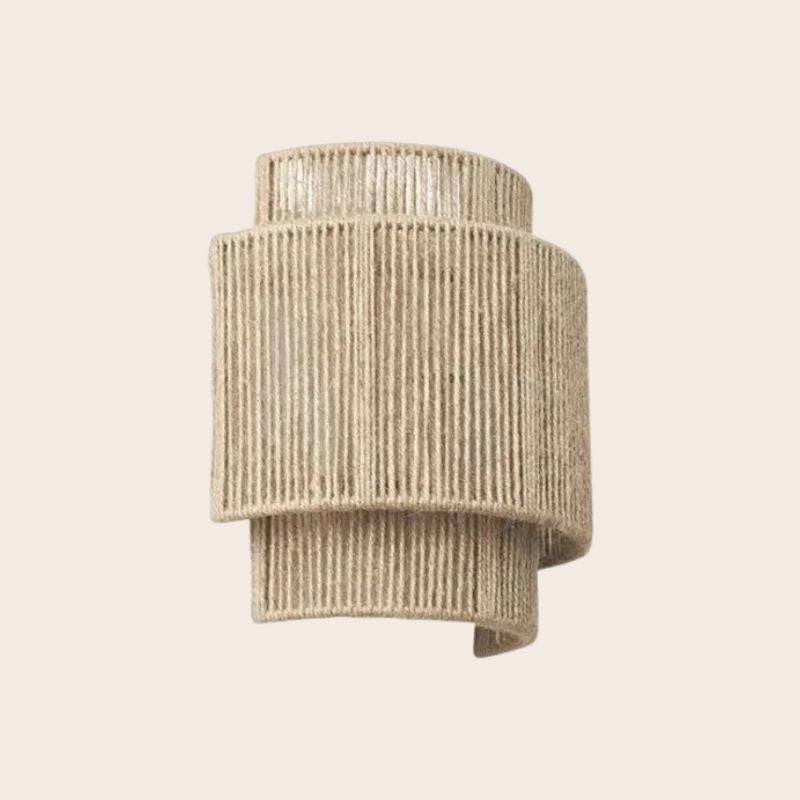WeaveLight - Lampe en osier naturelle pour une atmosphère relaxante