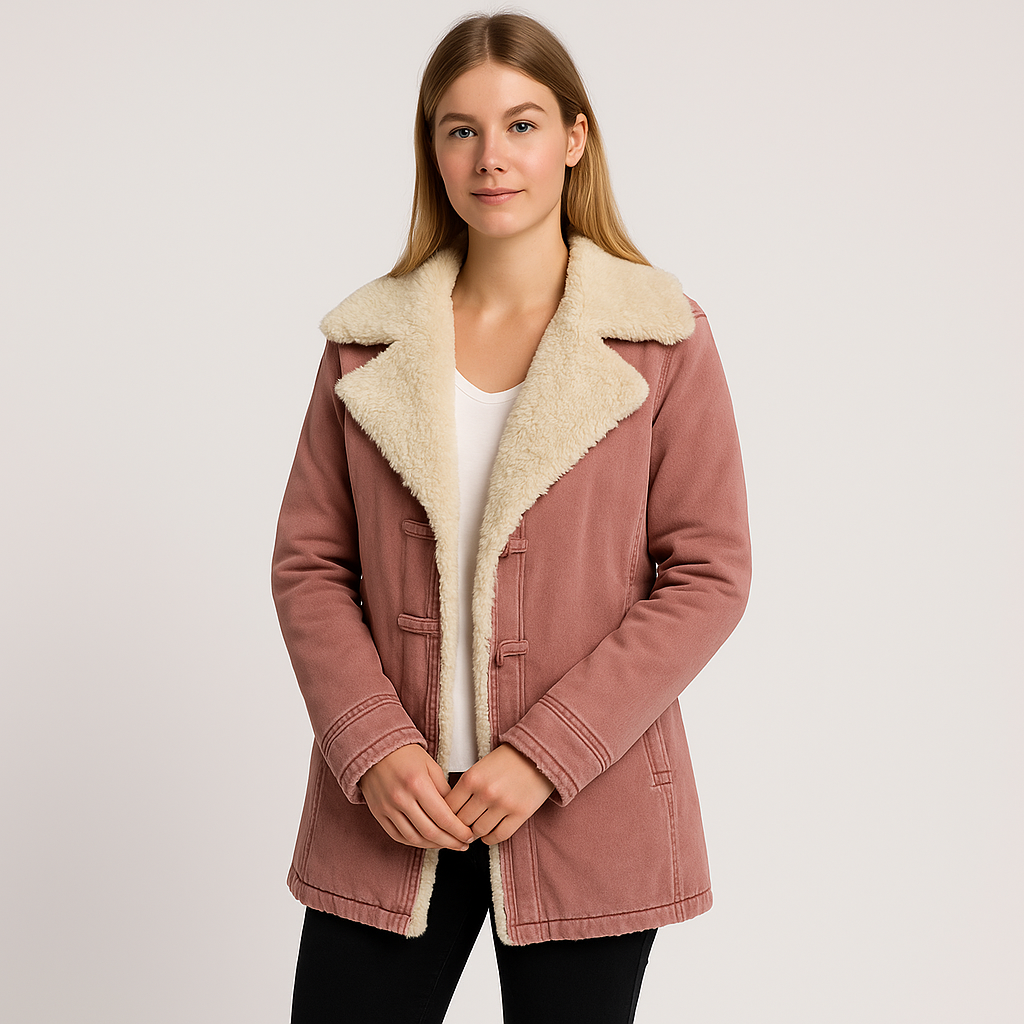 Wilhelmina | Manteau en molleton de luxe