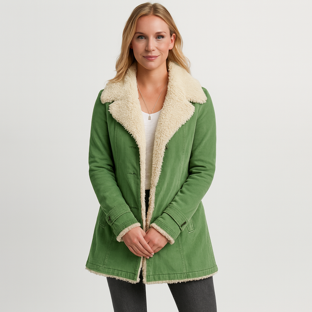 Wilhelmina | Manteau en molleton de luxe