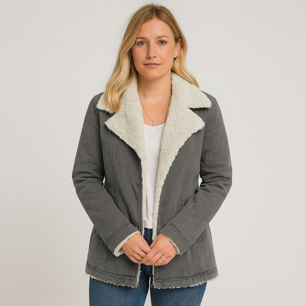 Wilhelmina | Manteau en molleton de luxe