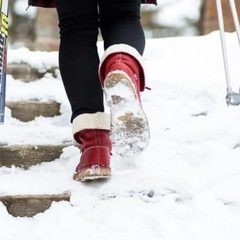 Katrine - Bottes de neige en peluche imperméables et antidérapantes