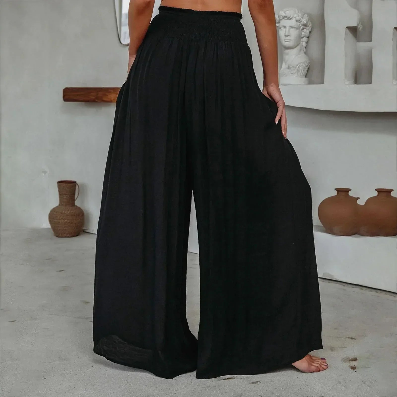 Lera Soft | Pantalon stylé taille haute