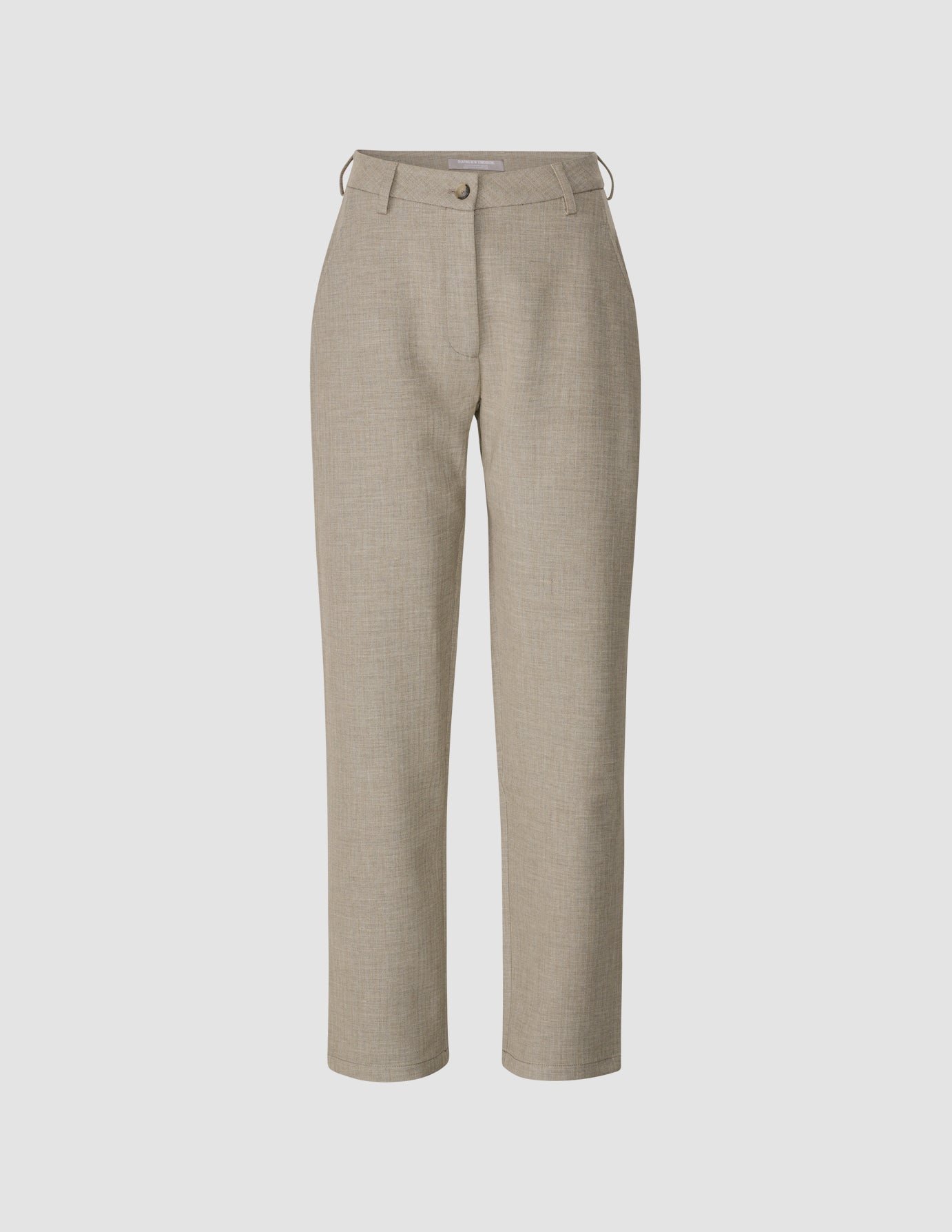 Pantalon Droit Beige Nuage
