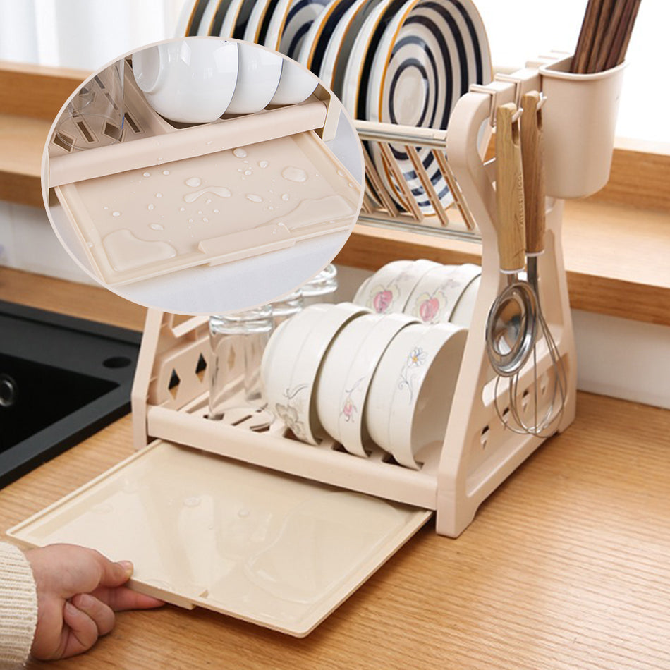 SpaceDry Égouttoir Pliable – Solution de Cuisine Intelligente et Gain de Place