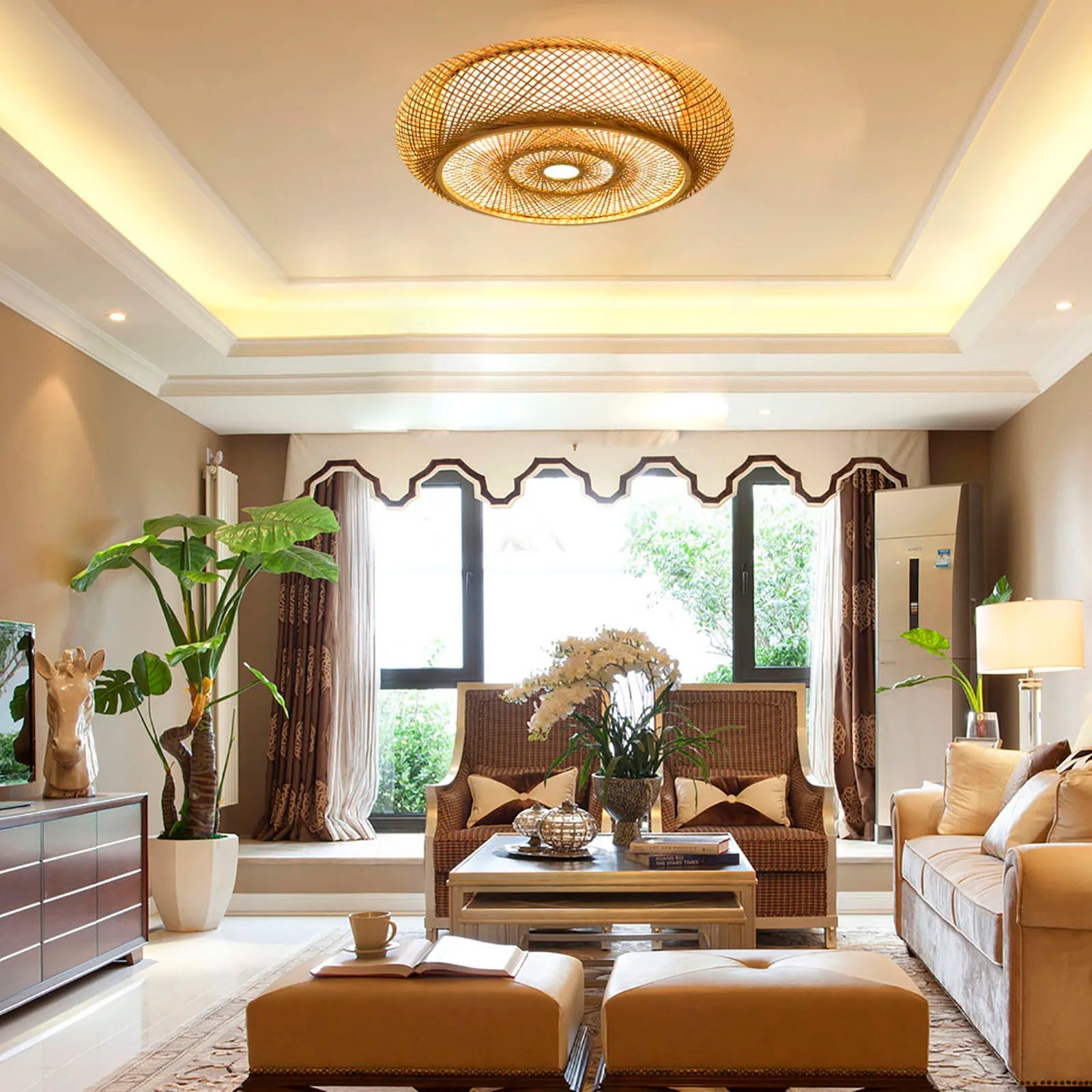 Lampe de plafond artistique LysViva