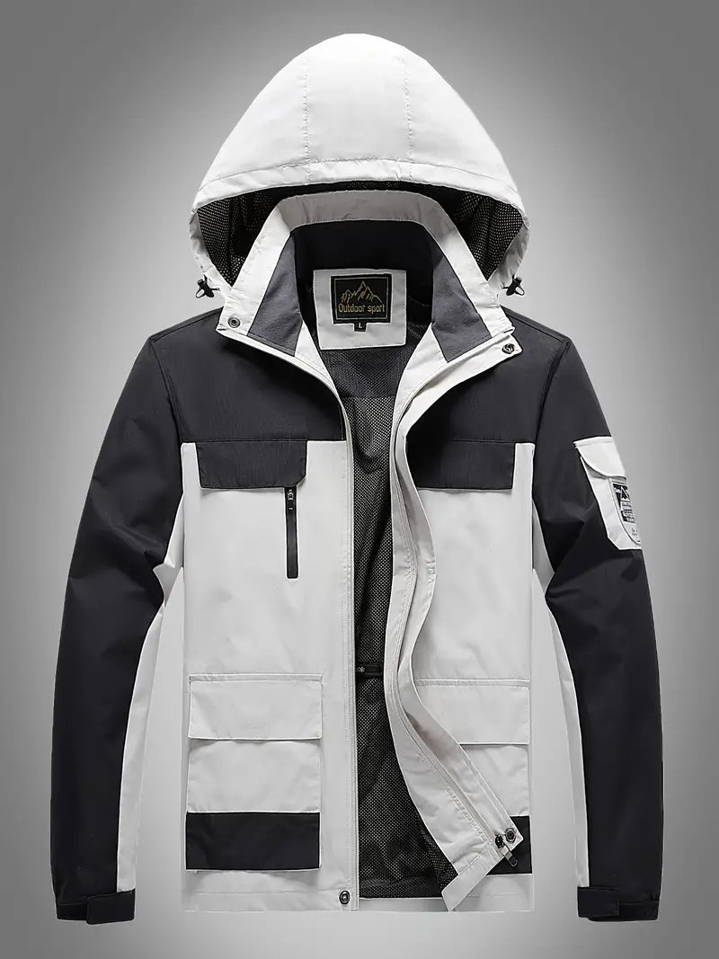 Veste à capuche imperméable élégante Allen