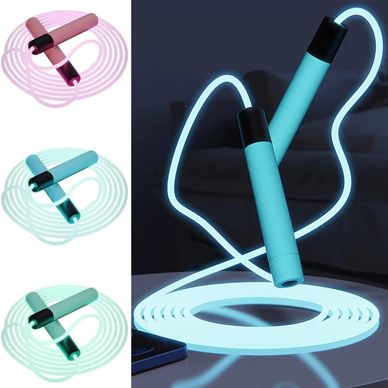 GlowFit - corde à sauter LED lumineuse pour le fitness et le plaisir