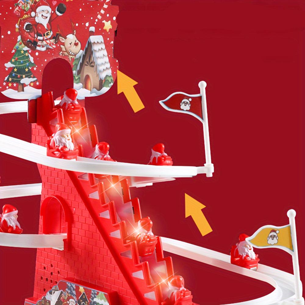 Jouets de Noël chantants, cadeaux de Noël, 3 Pères Noël dansants