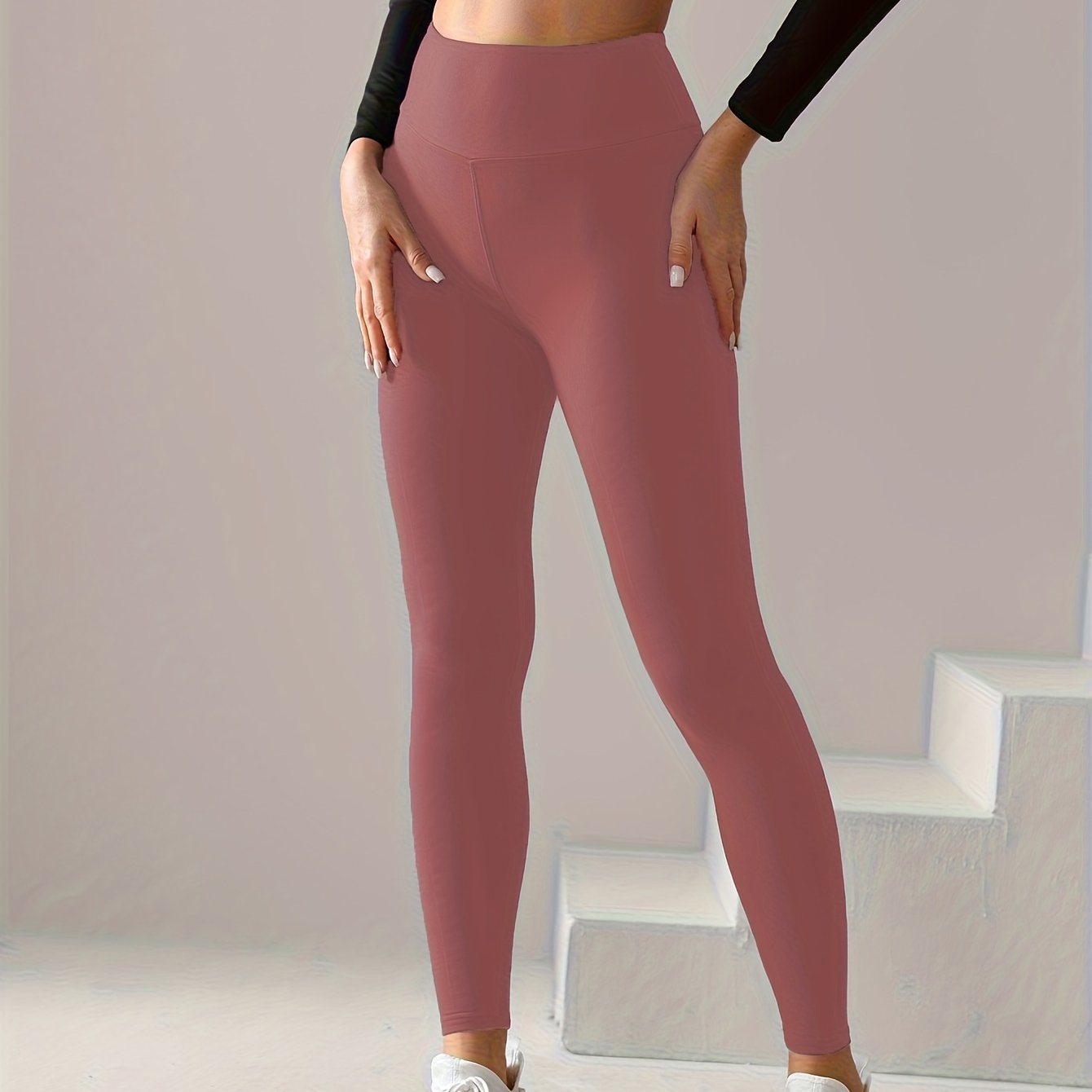 Evie - Pantalons de sport de yoga taille haute