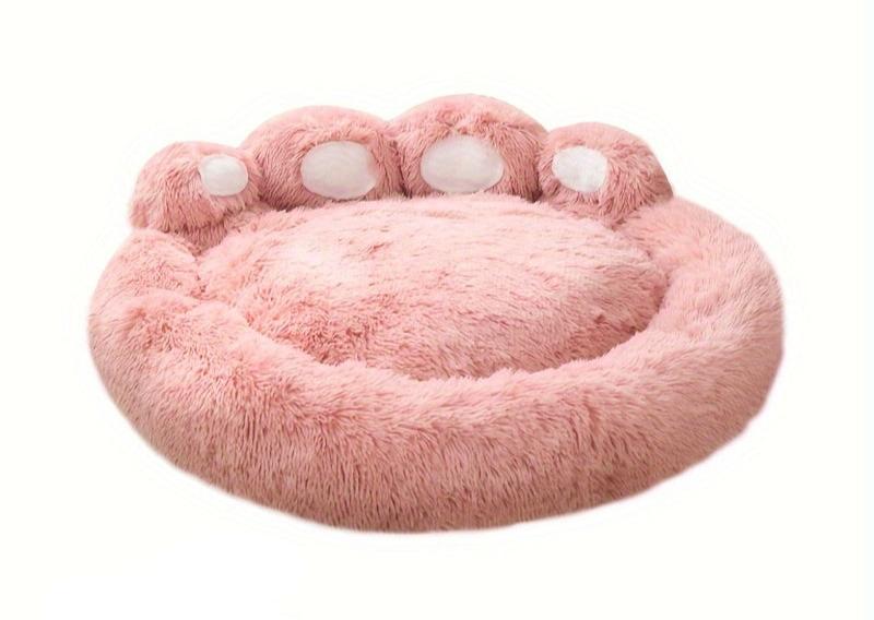 Lit pour animaux en forme de patte - Confort ultime
