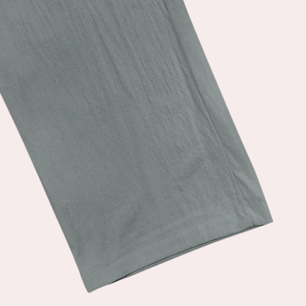 Jeremy - Pantalon à cordon de serrage style urbain pour homme