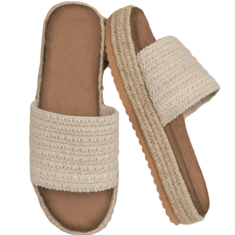 LunaStep Sandales pour Femme, Charme Bohème, Confort Minimaliste avec une Touche Élégante