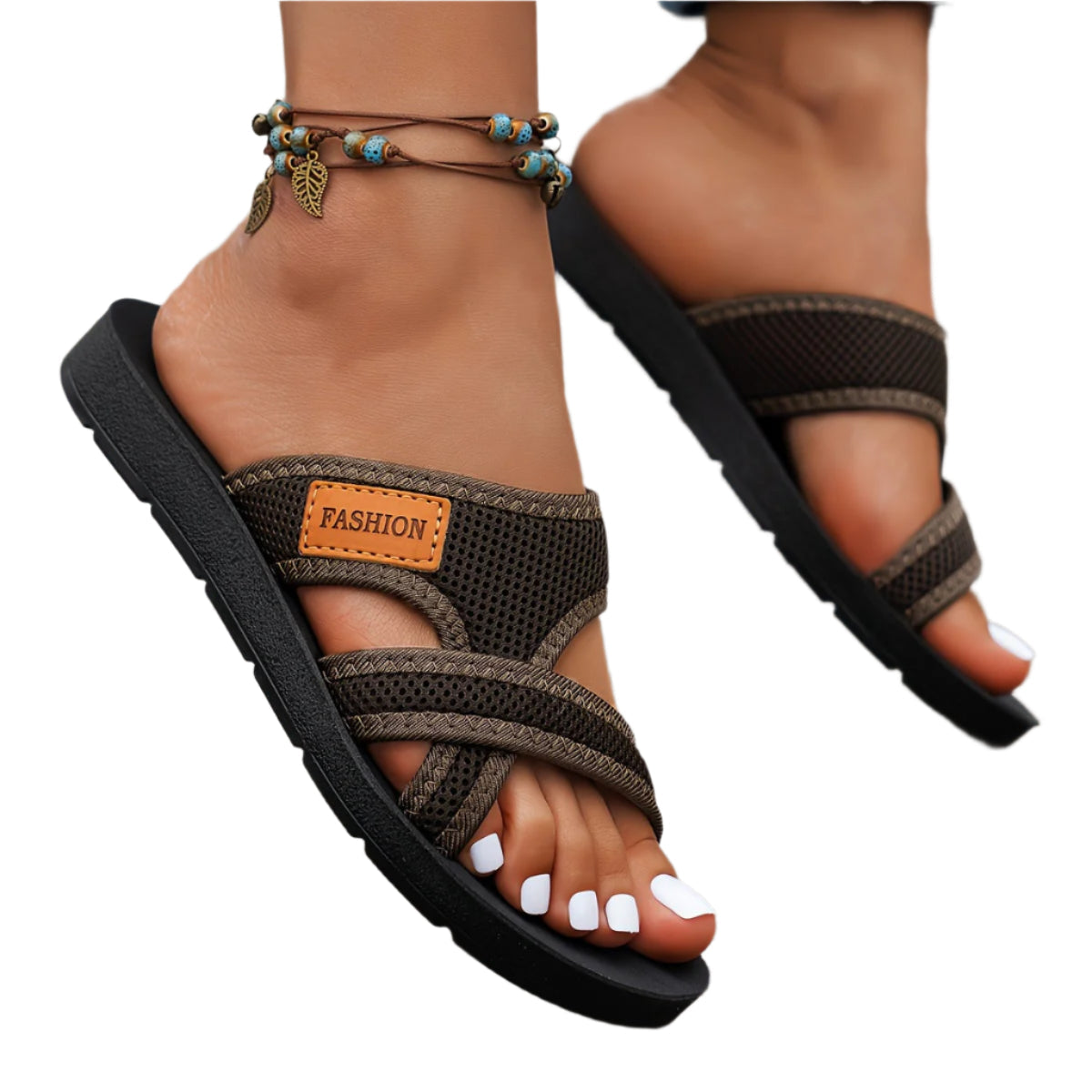 Mureen - Sandales croisées confort sans effort