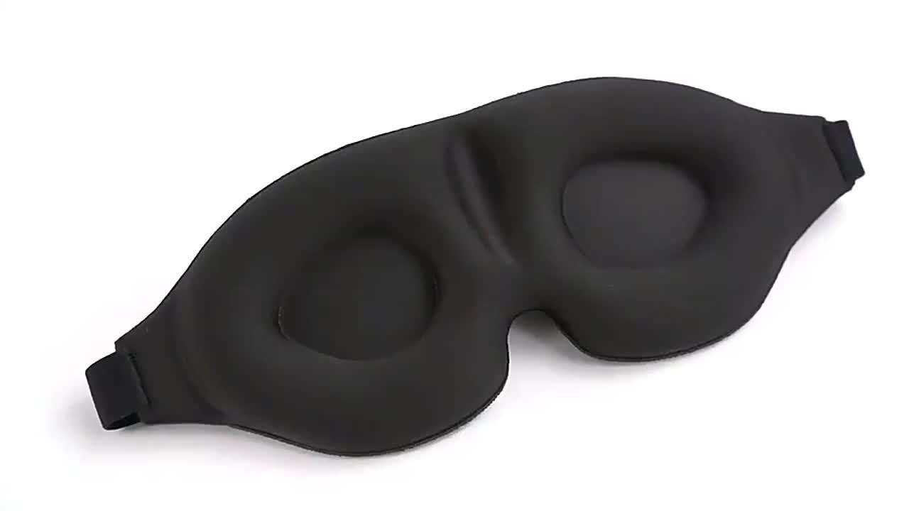 Masque de sommeil en forme de tasse 3D