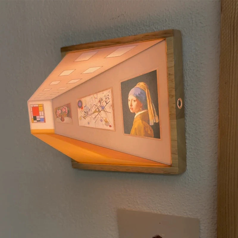 ArtGlow - lampe murale à illusion optique 3D