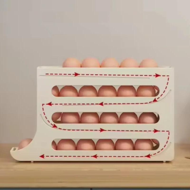 EggNest - Transporteur d'œufs compact roulable