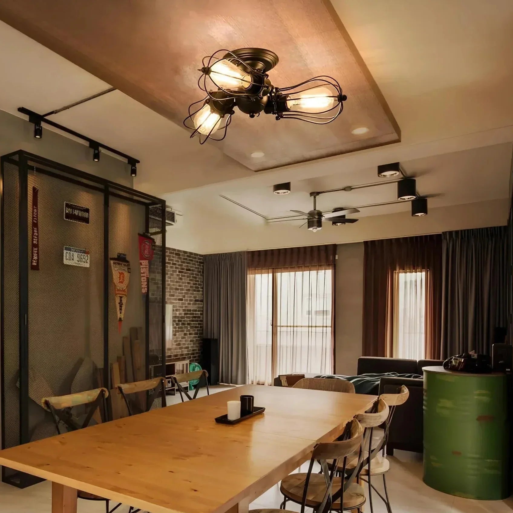 LysForma Lampe de Plafond Ajustable – Éclairage Flexible au Design Moderne