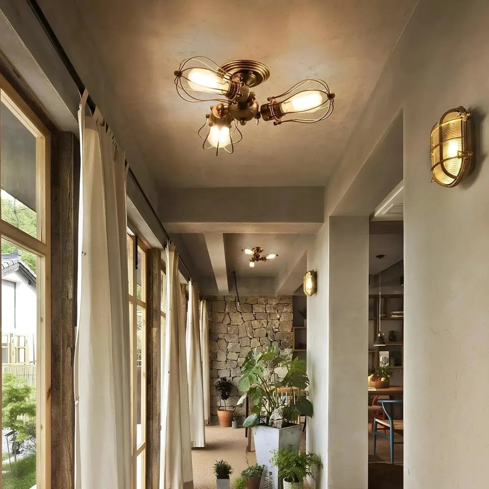 LysForma Lampe de Plafond Ajustable – Éclairage Flexible au Design Moderne