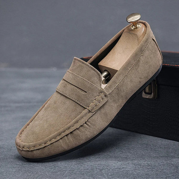 Jacob - Mocassins classiques en daim pour homme