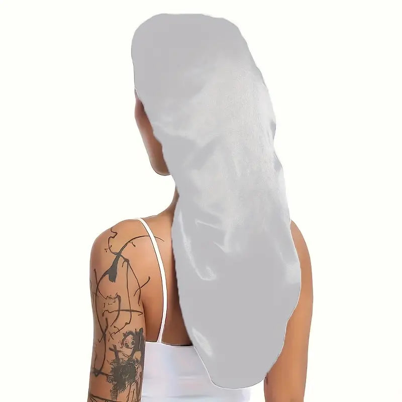 Elina Silke Natteskygge – Extra Grande Housse en Satin pour la Protection des Cheveux | 1+1 Offert