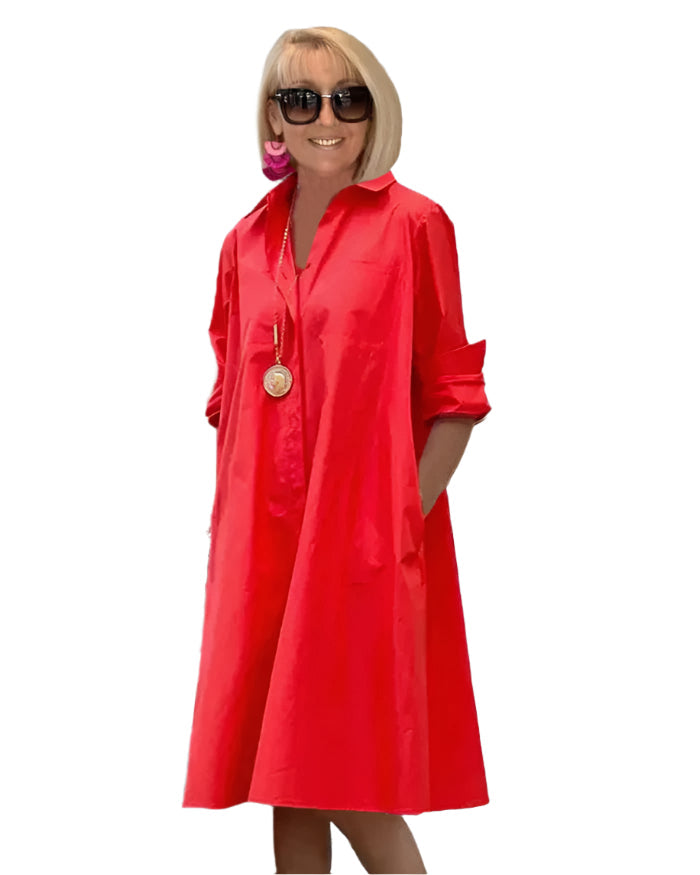 ÉlanChic - robe chemise élégante pour femmes au style raffiné