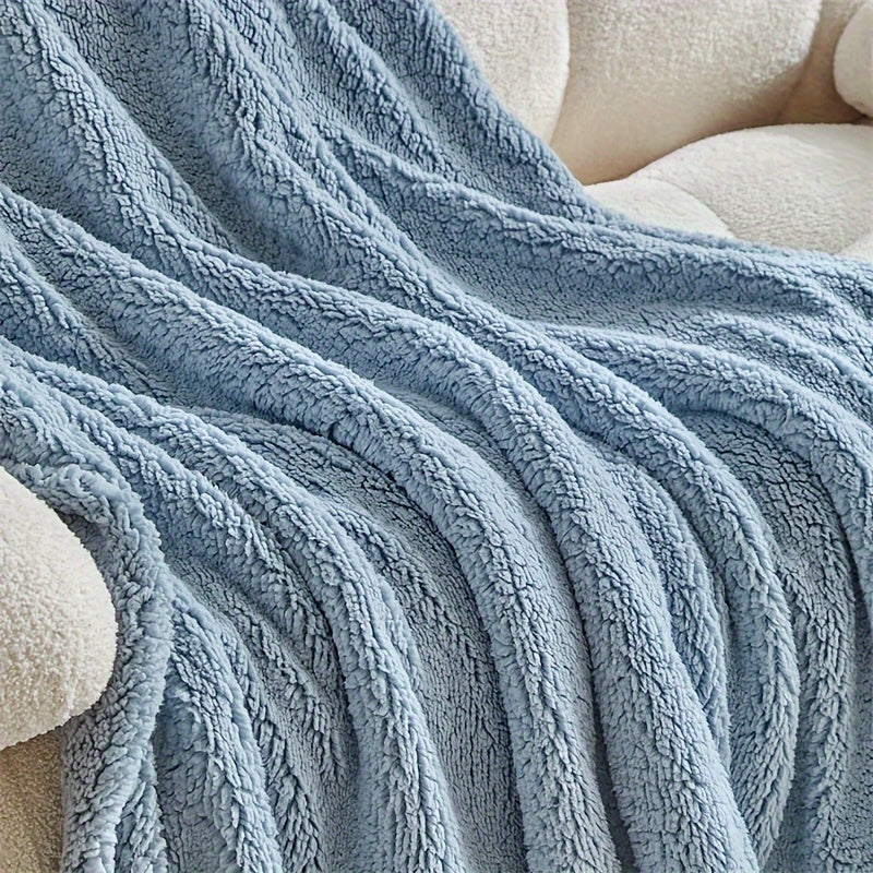 NordiskHygge Couverture en Peluche Réversible – Confort et Style Ultimes