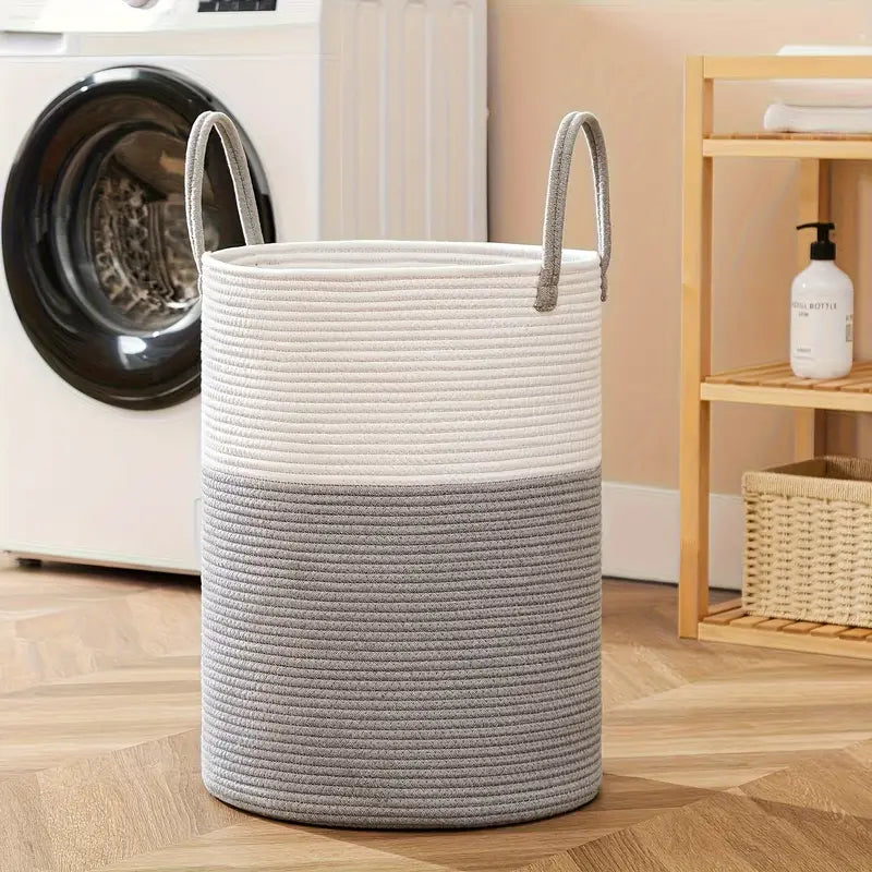WashEase – Panier à linge élégant de grande capacité