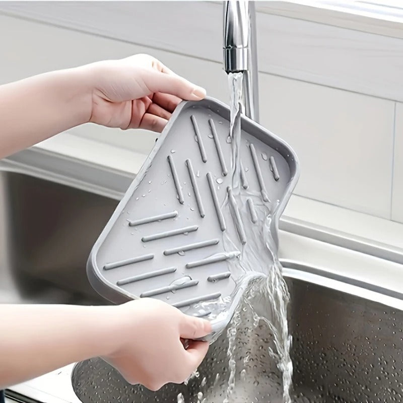 KitchenMate - Égouttoir à vaisselle élégant