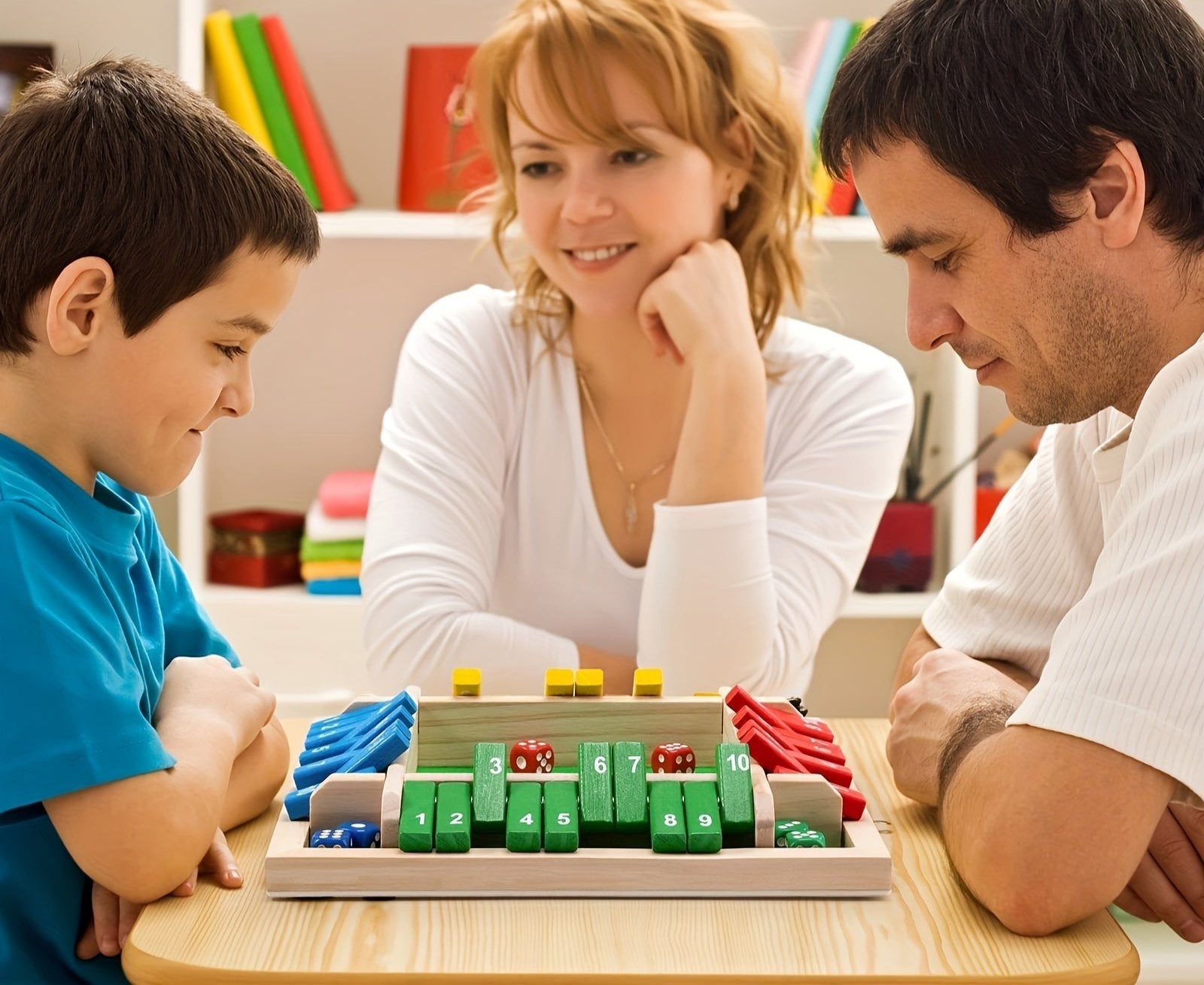 Jeu de Shut The Box, Jeux de dés en bois