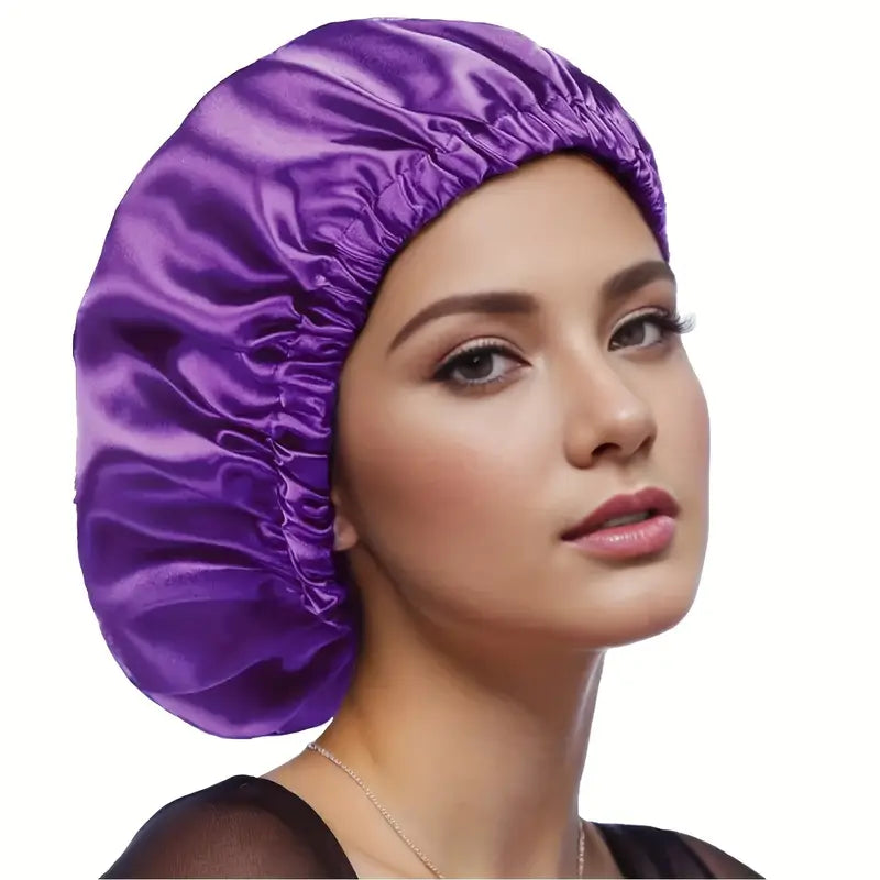 Sienna Satin Bonnet de Nuit – Réversible et Ajustable Turban de Sommeil | 1+1 Gratuit