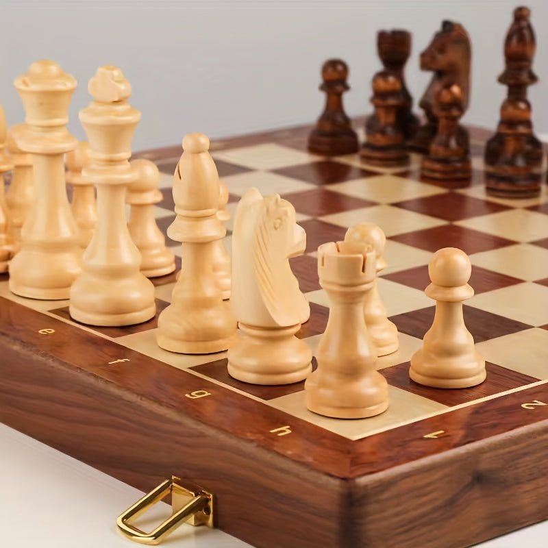 Jeu d’Échecs en Bois – Compétition & Artisanat
