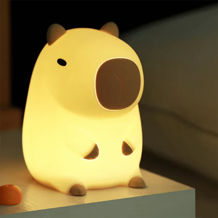 CapyGlow - adorable veilleuse sans fil