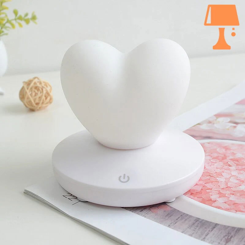 HeartfeltGlow – Veilleuse douillette en forme de cœur