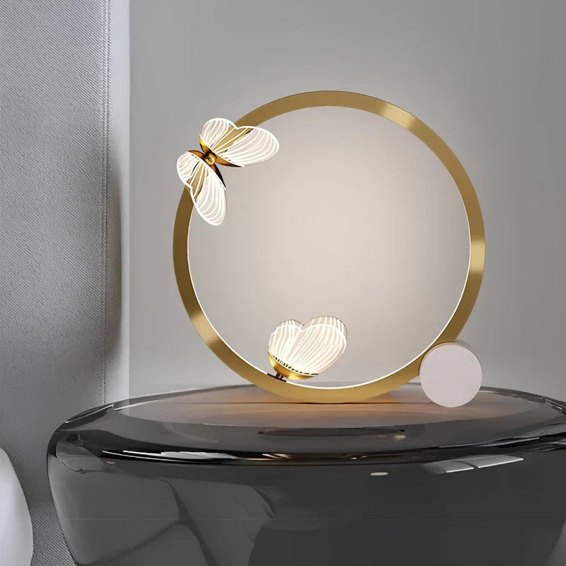 ButterGlow – Lampe de table LED en forme de papillon pour un éclairage d'ambiance élégant