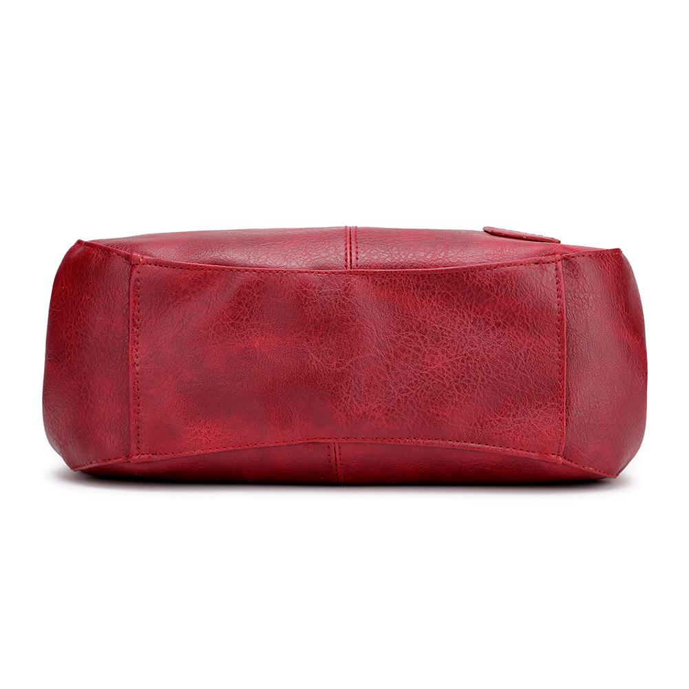 LuxeSlouch – Sac à épaule slouchy en cuir vegan