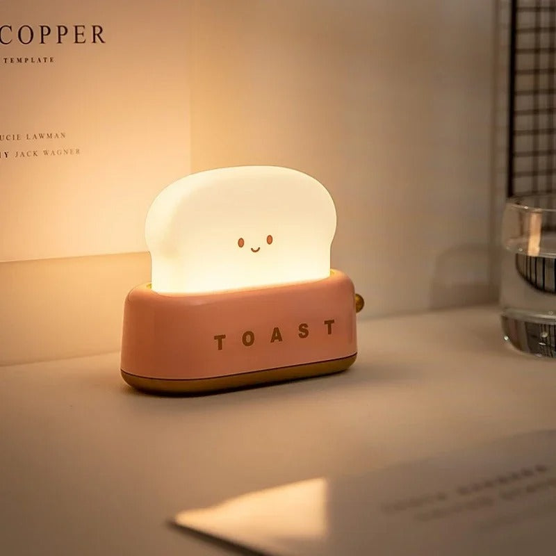 Lampe de table réglable Mini Toast Bread
