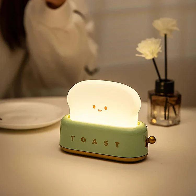 Lampe de table réglable Mini Toast Bread