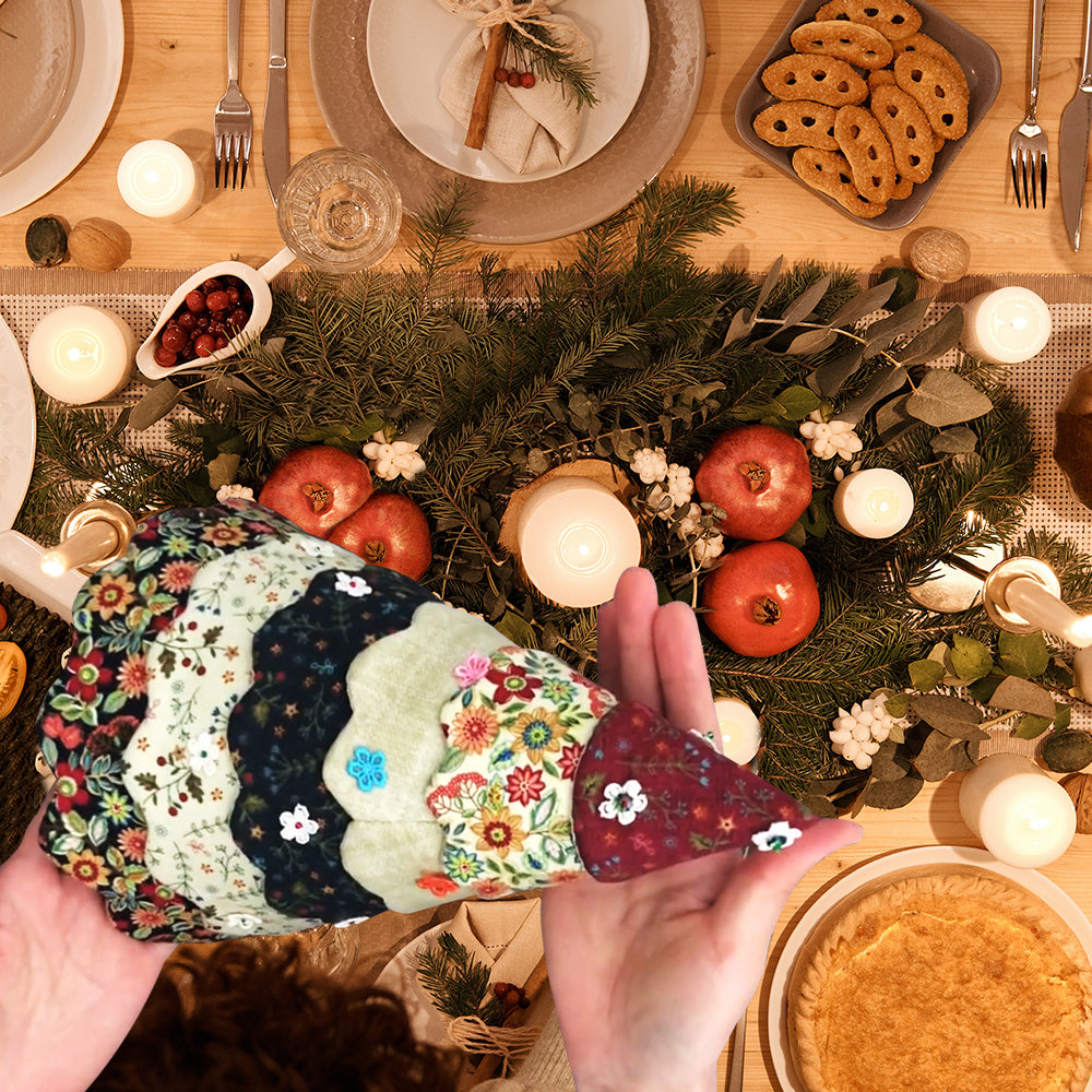 Ensemble de quilting d'arbre de Noël fait à la main