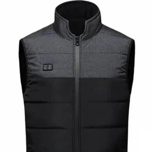 Nick - Gilet étanche avec fermeture éclair chauffante