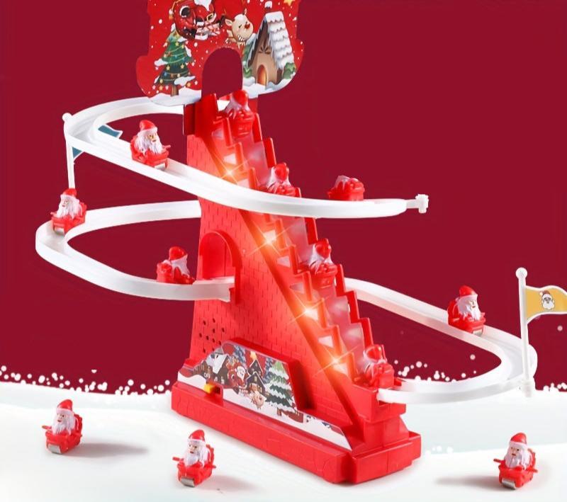 Jouets de Noël chantants, cadeaux de Noël, 3 Pères Noël dansants